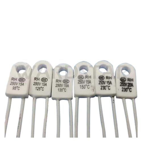 Fusible térmico RH/TF 250V 15A de 150°C para protección de electrodomésticos