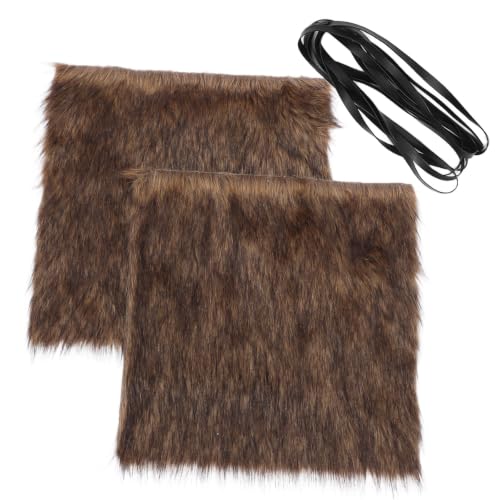 Legwarmers Vikingos de Poliéster Suave Ajustables ABOOFAN para Disfraces y Eventos Temáticos