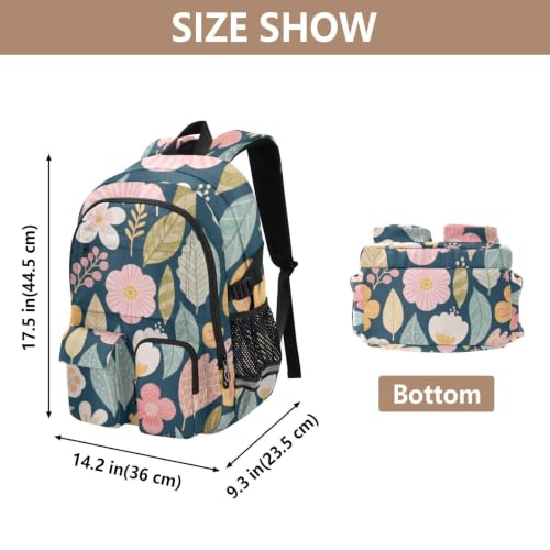 Mochila de viaje para adolescentes con espacio de laptop que alivia el peso de libros 3