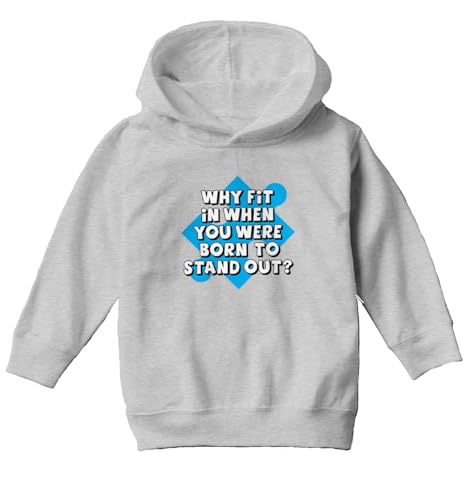 Tcombo Why Fit In You're Born To Stand Out - Toddler/Youth Fleece Hoodie
