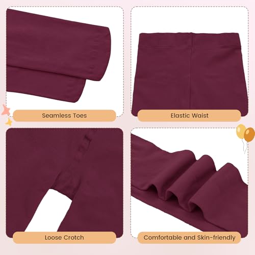 Girls Ballet Dance Tights for Toddler Baby Soft Athletic Leggings Infant Elastic Dance Tights for Girls3