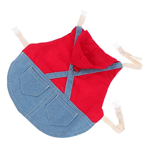 COLLBATH Adorable Rabbit Leash Set Dutch Rabbit Costume Pet Decorative Clothing Pulling Rope Comfortable Chest Strap