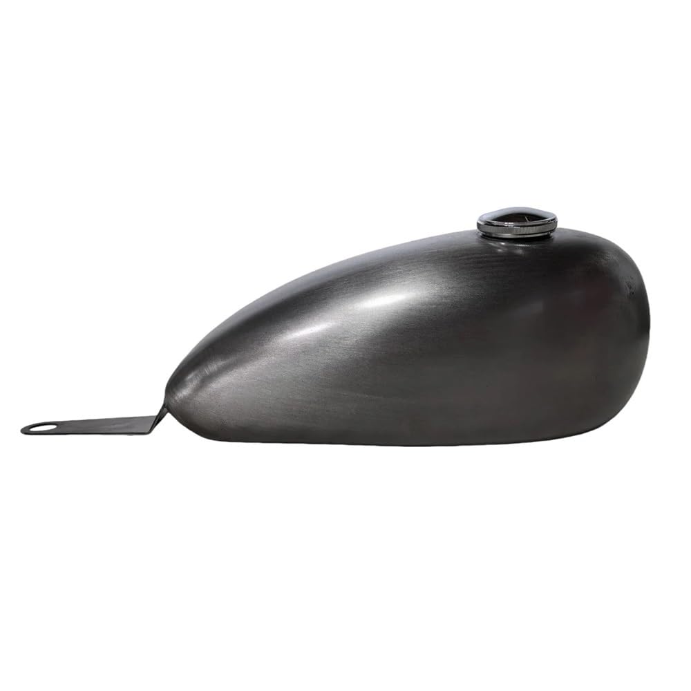 Réservoir carburant moto argent 9L aux finitions soignées pour SR400