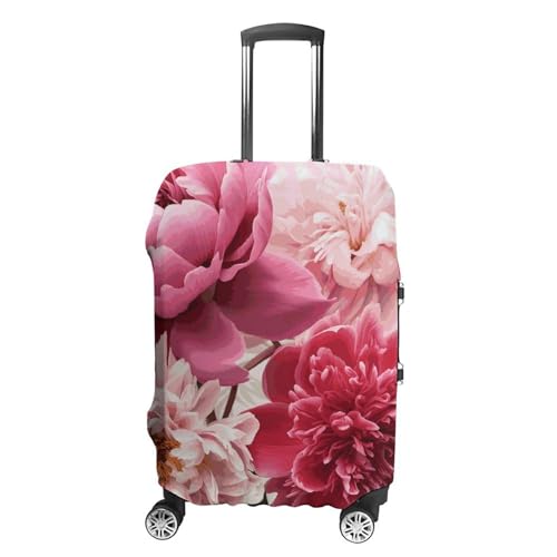 Carry on Luggage Cover Botanical Floral Suitcase Covers for Luggages Tsa Approved Travel Luggage Sleeve Protector Elastic Suitcase Protector Anti-Scratch Washable Fits 19-30 Inch Case -S