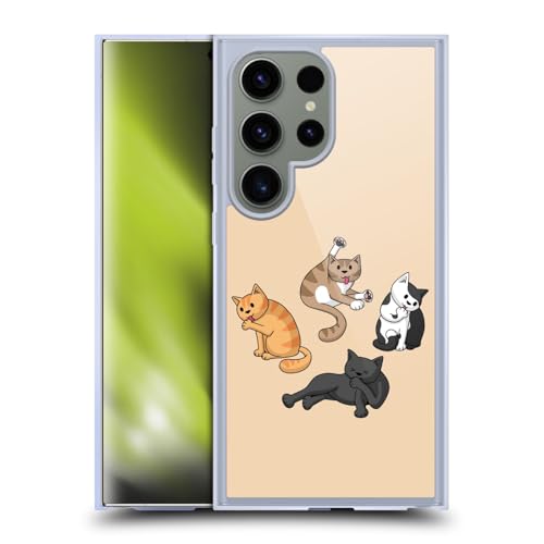 Coque MagSafe Samsung S24 Ultra Temps de Lavage Chats Bureau
