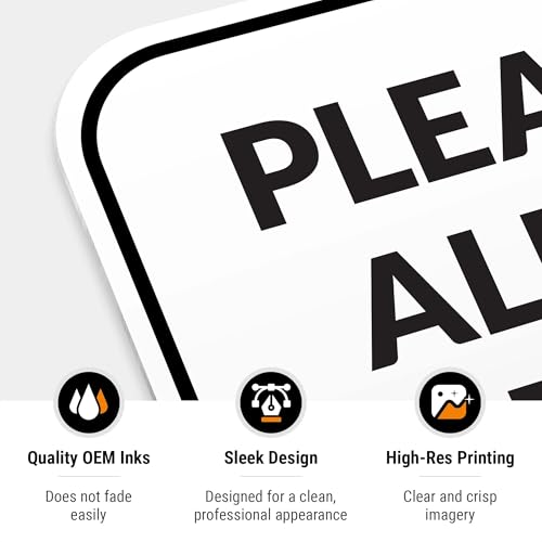 Image of Package Delivery Sign, Delivery Instructions Deliver All Package Garage Porch Sign, 12x18 Inches, Rust Free .063 Aluminum, Fade Resistant, Made in USA