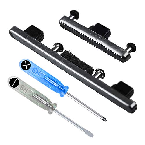 MMOBIEL Power and Volume Button Side Button Set Compatible with Motorola Moto G4 and G4 Plus (Grey) incl. Screwdriver