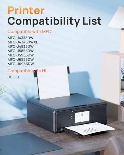 Image of E-Z Ink LC406 LC406XL Ink Cartridges for Brother Printer Replacement for Brother LC406 Ink Cartridges MFC-J4335DW MFC-J5855DW MFC-J6555DW MFC-J4535DW MFC-J6955DW(5 Pack-2Black Cyan Magenta Yellow)