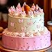 100 Pcs Pink Bowknot Cupcake Toppers Glitter Pink Bow Cake Picks Bridal Engagement Wedding Princess Cupcake Toppers for Birthday Party