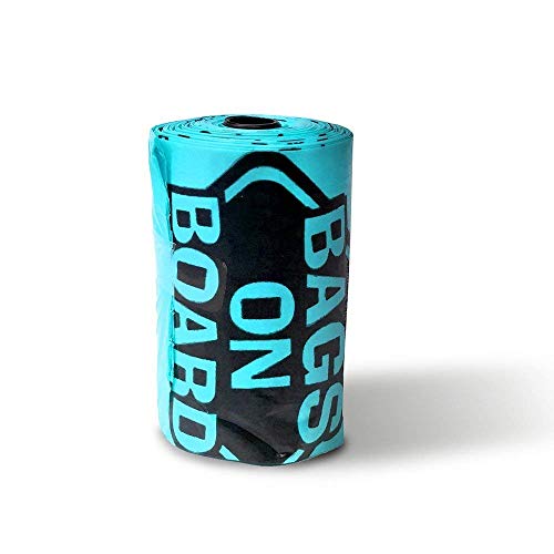 Bags on Board Odor Control Dog Poop Bags and Dispenser | Strong, Leak Proof Dog Waste Bags | Ocean Breeze Scent | 9 x14 Inches, 900 Waste Pickup Bags, 3203940073