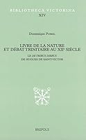 Livre de la Nature Et Debat Trinitaire Au Xiie Siecle. Le 'de Tribus Diebus' de Hugues de Saint Victor 2503512534 Book Cover