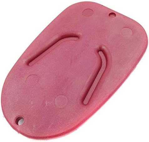 SEMT-- Almohadilla de placa para motocicleta, color rojo, compatible con Ducati Bike