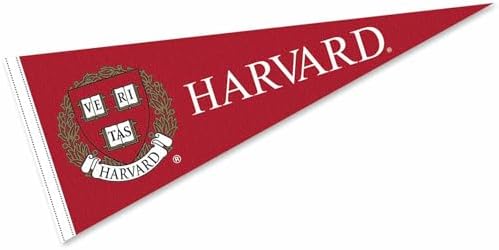 College Flags & Banners Co. Harvard Pennant Full Size Felt