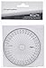 Graphoplex GX110D Full Circle Protractor Clear