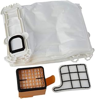 Mister vac A901 6 x Fleece Vacuum Bag Hepafilter Motor Protection Filter Set for Vorwerk Kobold 135, 136