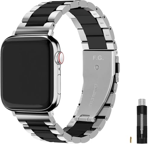 Image of Fullmosa Metal Strap with Case for Apple Watch