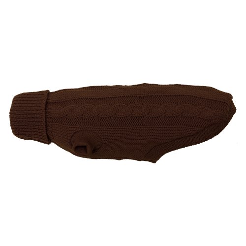 Wolters Cat&Dog 39402 Zopf-Strickpullover 40 cm, schoko