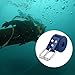 Fancyes 1.3 Silicone Weight Belt with Buckle for Freediving and Spearfishing, Blue
