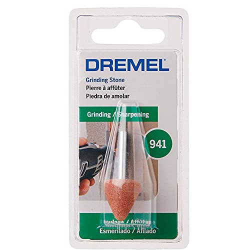 Dremel 941, Ponta Cônica de Óxido de Alumínio, Cinza, 5/8