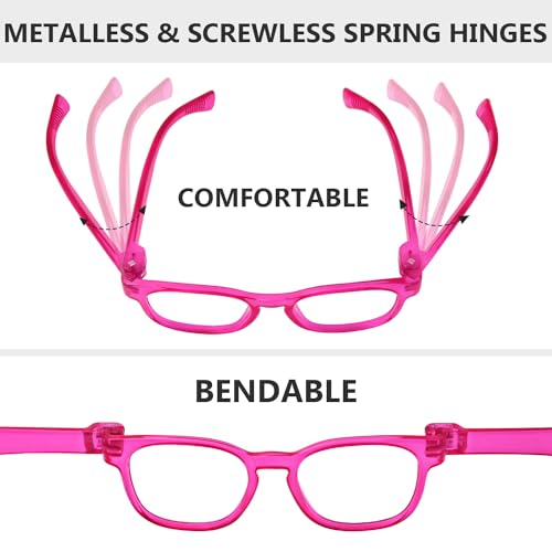 Image of Eyekepper Reading Glasses 0.5, Readers for Women, 6 Pack Stylish