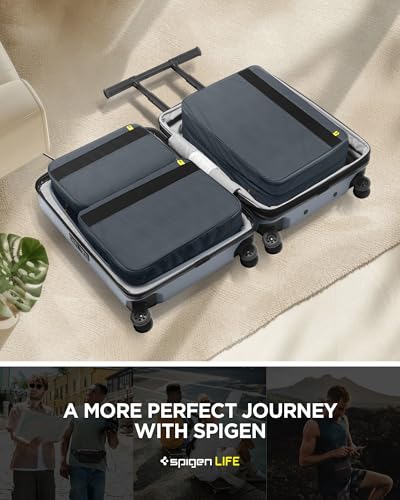 Valise mal rangée ? Solution cubes d'emballage Spigen Life imperméables lot de 2 - 7