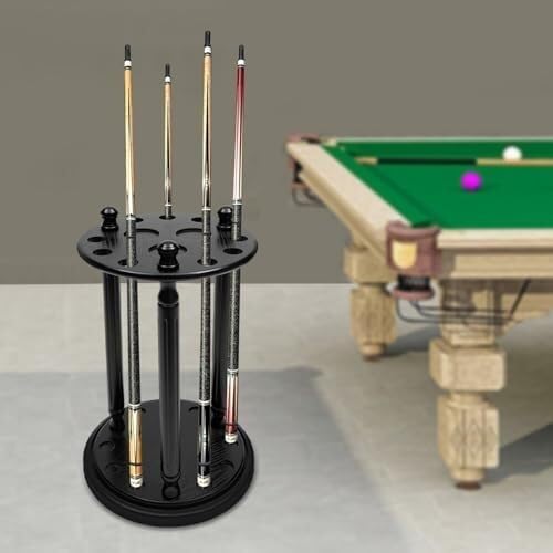 Support de queues de billard en bois pour éviter la déformation des cannes