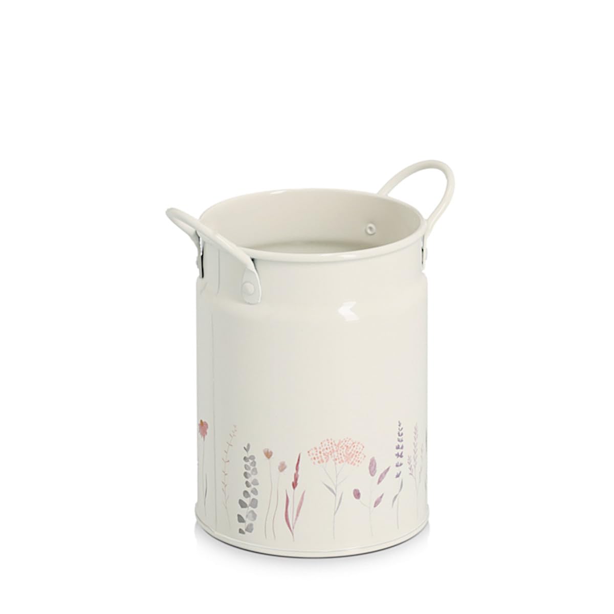 ZELLER PRESENT SCHÖNER LEBEN. PRAKTISCH WOHNEN. Utensillienhalter Flowers, 1250 ml, Metall