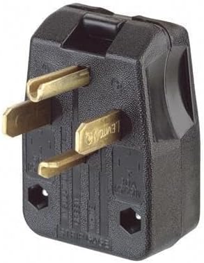(1)-Replacement for Leviton 30A/50A 125V/250V 4-Wire 3-Pole Range/Dryer Power Plug 200-00275-00T