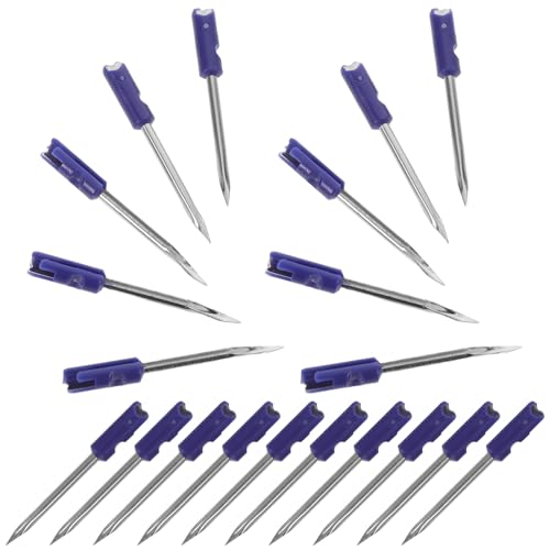 MAGICLULU 20 Pièces Lot D'aiguilles en Métal Argenté pour Pistolet D'étiquetage de Vêtements, Compatibles Tissus Variés, Efficacité Professionnelle pour Usage en Boutique
