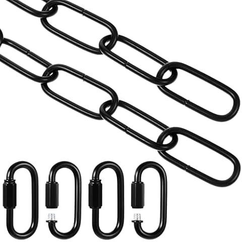 3 Feet Black Light Fixture Chain by Lusofie Cover