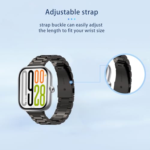 Correa metálica de acero inoxidable para Xiaomi Redmi Watch 5 miniatura 6