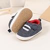ISINSER Unisex Baby Premium PU Leather Sneaker Soft Non-Slip Sole Toddler Newborn Stripe Crib House Shoes