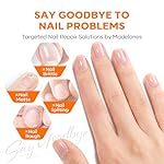 modelones Nail Strengthener and Growth Clear Nail Repair for Damaged Nails Hardener Extra Strong and Growth Repair Mode Gifts for Women 15ml 0.51 Fl Oz - Image 3