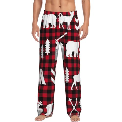 Pantalon de pyjama en polaire pour homme | Le confort cocooning pour vos soirées de Noël