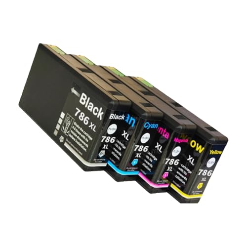 Cartouche d'encre T786XL compatible pour imprimantes WorkForce WF-5620 et WF-5110