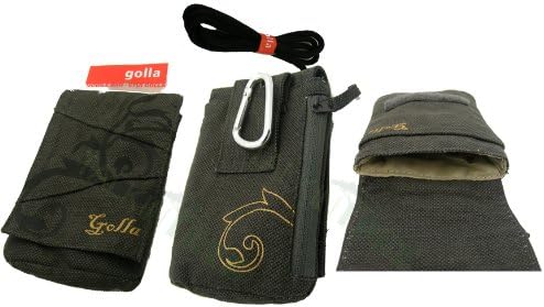 OEM GOLLA MOBILE BAG UNIVERSAL CASE WITH ZIPPER, BELT AND NECK STRAP