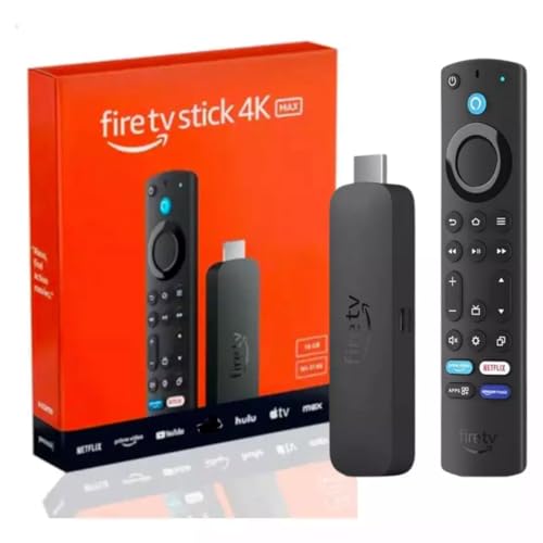 Dispositivo de Streaming 4K MAX stick com Wi-Fi 6E, acesso a TV G...