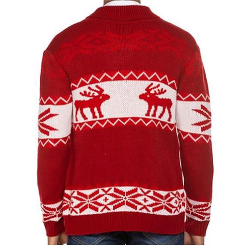 Mens Color Block Sweater Cardigans Shawl Collar Button Christmas Cardigan Slim Fit Lightweight Cable Knit Sweaters4