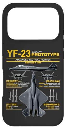 YF-23 �X�e���X�퓬�@ �~���^���[ �W�F�b�g�d�l �C���t�H�O���t�B�b�N �C�G���[ �X�}�z�P�[�X iPhone 17 Pro �p