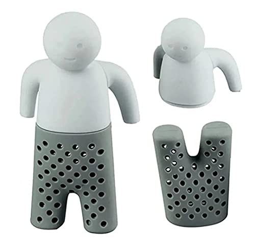 Difusor Para Chá Mr. Tea - Boneco Silicone Com Coador
