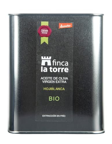 Huile d'olive extra vierge Hojiblanca bio Finca La Torre | Bidon 2,5L