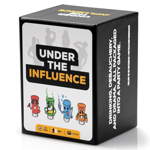 Shots No Chaser Under The Influence : The Fun Adult Drinking Game to Turn Up for Parties, Kickbacks,...