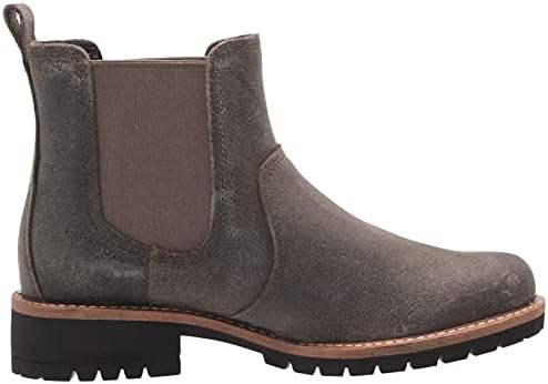 ECCO Women's Elaina Chelsea Boot Hydromax, Tarmac Suede, 8-8.5 | Image 5