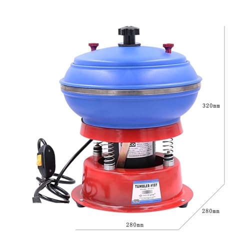 Amoladora y pulidor vibratorio de 3 kg para limpieza y pulido de metales 4