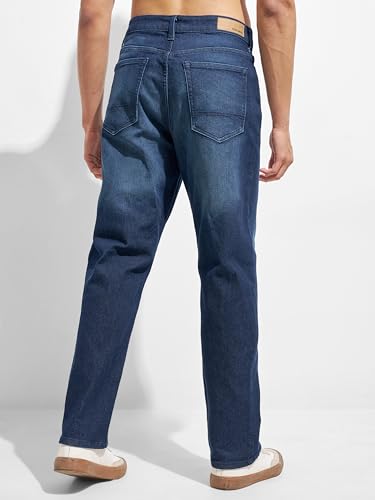 Image of Highlander Men's Straight Relaxed Fit Jeans | Stretchable | Everyday Comfort & Style| Jeans for Man|Premium Cotton Blend