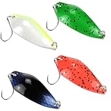 4 FTM Spoon Rock Blinker 4,2g - Löffelblinker zum Spinnfischen, Forellenblinker, Forellenköder, Blinker zum Forellenangeln