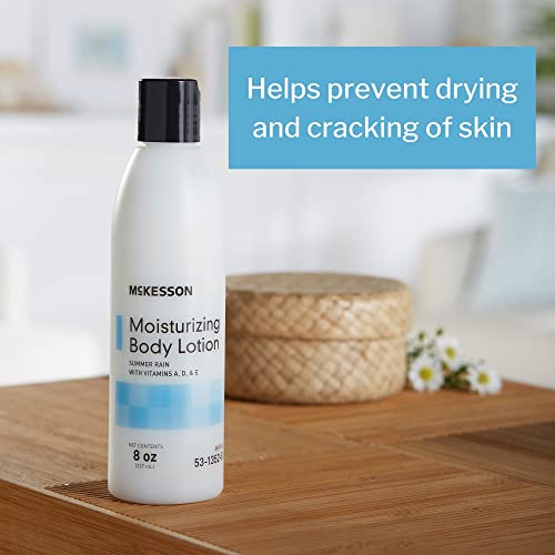 McKesson Moisturizing Body Lotion with Vitamins A, D, E, Summer Rain Scent, 8 oz, 1 Count - image 2
