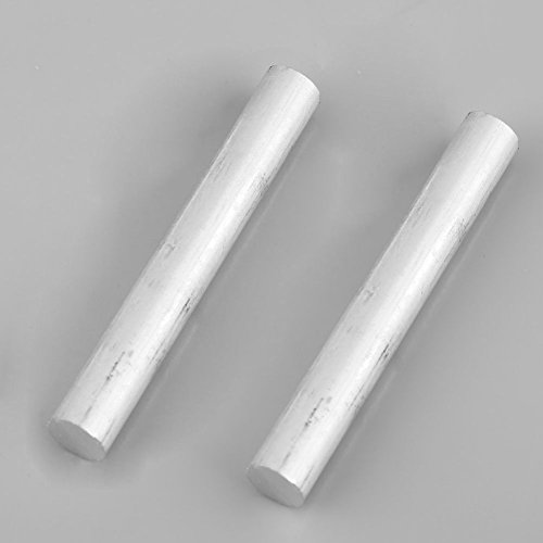 F-Ber 5Pcs 5Inch Long Od16Mm(0.63") High Purity 99.99% Magnesium Metal Rod Mg Fire Starter Survival Emergency Rod Well Sparks For Camping Hiking (5" Long X 5/8"/D16Mm X L128Mm) #TOP4