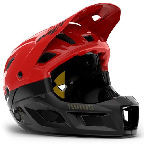 CASCO MET PARACHUTE MCR MIPS ROJO MATE BRILLO T.M
