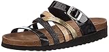 softwaves schuhe mode  Softwaves Damen 274 244 Pantoletten, Mehrfarbig (Black Multi), 37 EU